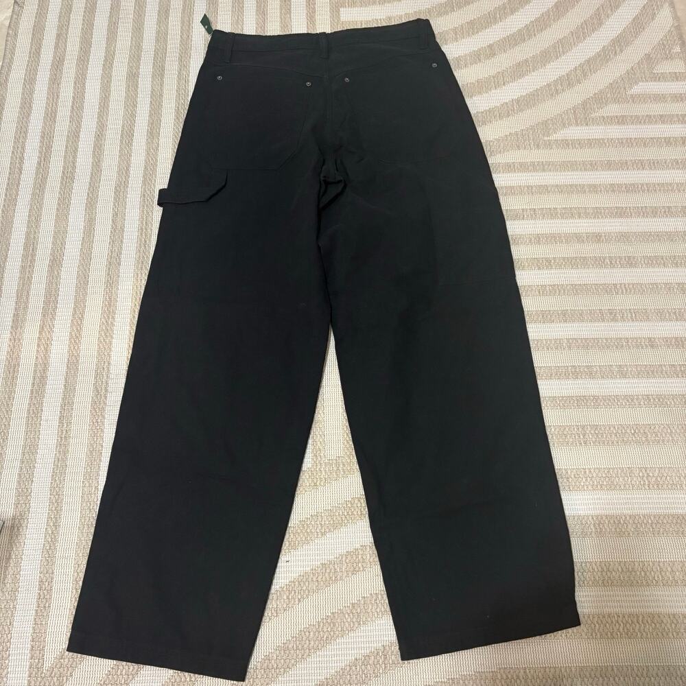 Wild Fable Size 6 Black Wide Leg Womens Carpenter Lightweight Jeans New w/o Tags